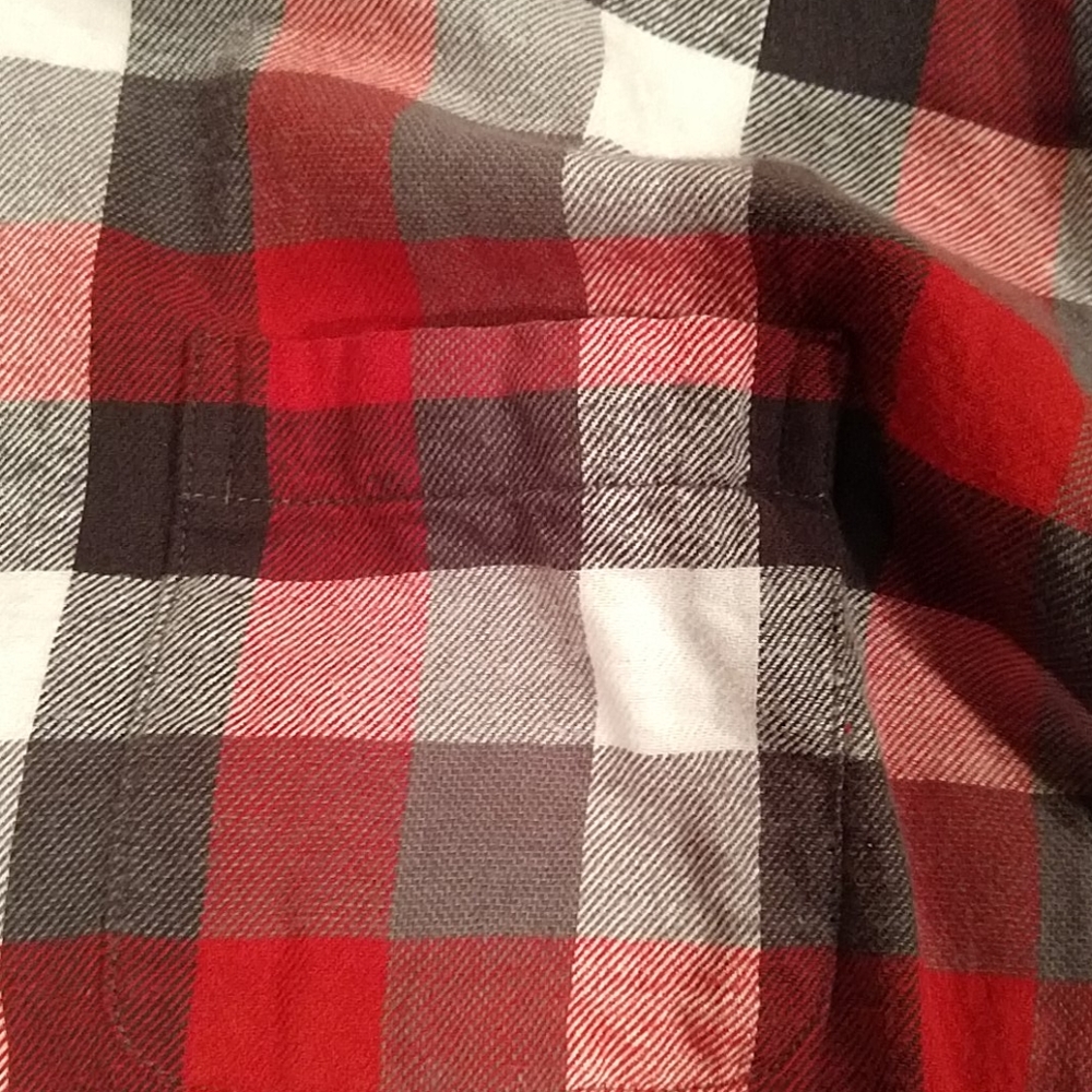 Croft & Barrow men's flannel shirt - Picture 4 of 5